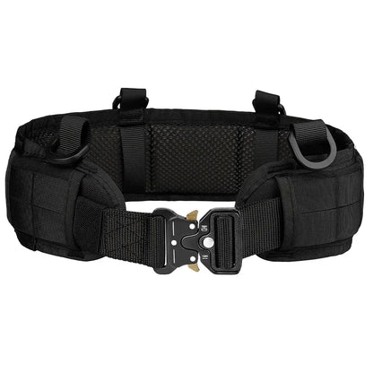 Ceinture Tactique MOLLE Réglable – Boucle à Dégagement Rapide | Ceinture de Combat Multifonction pour Activités Outdoor - BLACKBEARD OUTDOOR INDUSTRIES