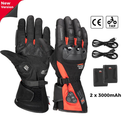 Gants chauffants rechargeables grand froid, tactiles et imperméables