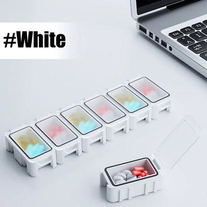 Pilulier Hebdomadaire XXL – Organiseur de Médicaments 7 Jours avec Compartiments Amovibles Ma boutique