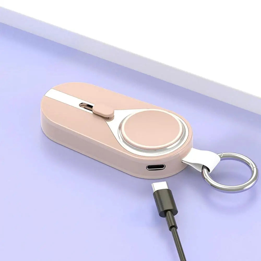 Mini Chargeur Solaire Portable 3000mAh Porte-Clés – Power Bank Sans Fil Compact - BLACKBEARD OUTDOOR INDUSTRIES