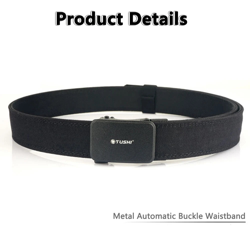 Ceinture TUSHI IPSC Tactical en Métal Automatique Ma boutique