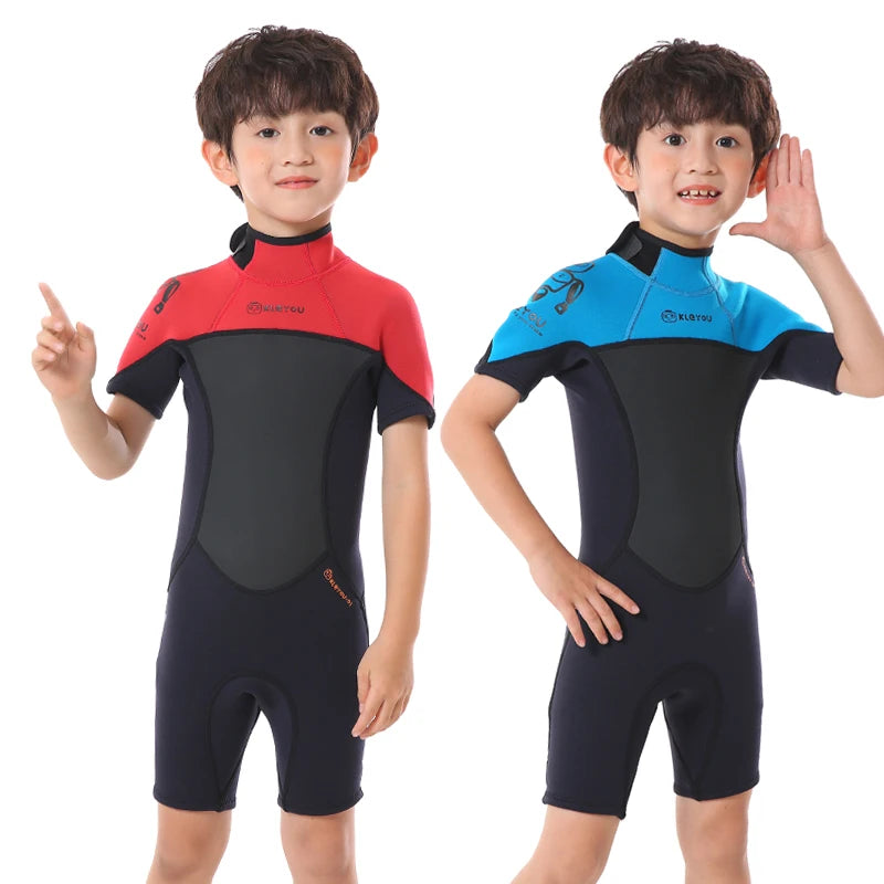 Combinaison Shorty Néoprène Enfant – Surf, Plongée, Natation - BLACKBEARD OUTDOOR INDUSTRIES