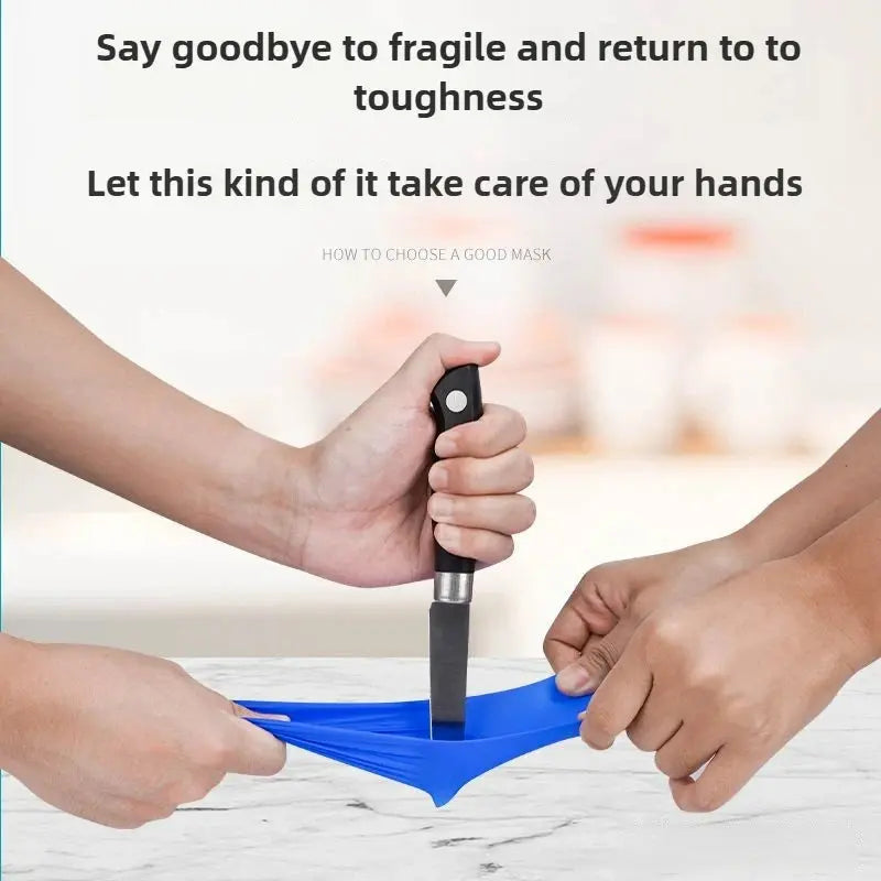 Gants Jetables en Nitrile Bleu – Étanches et Résistants - BLACKBEARD OUTDOOR INDUSTRIES