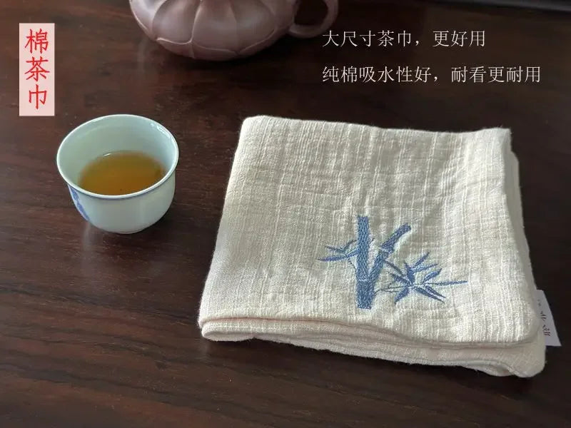 Torchon de Cuisine en Coton – Épais et Absorbant – Idéal pour Sets à Thé, Table à Thé, et Entretien des Pots BLACKBEARD OUTDOOR INDUSTRIES