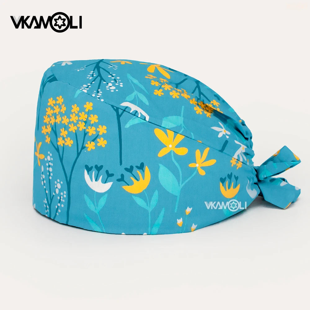 Chapeau Médical Imprimé pour Infirmières - Casquette de Scrub pour Femmes et Hommes, Uniforme Médical. - BLACKBEARD OUTDOOR INDUSTRIES