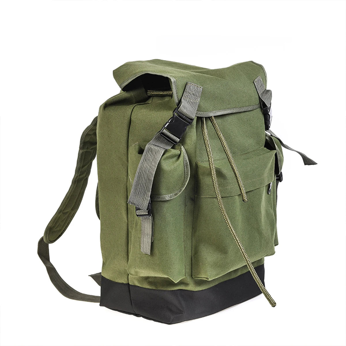 Sac à dos de pêche en nylon – Vert militaire