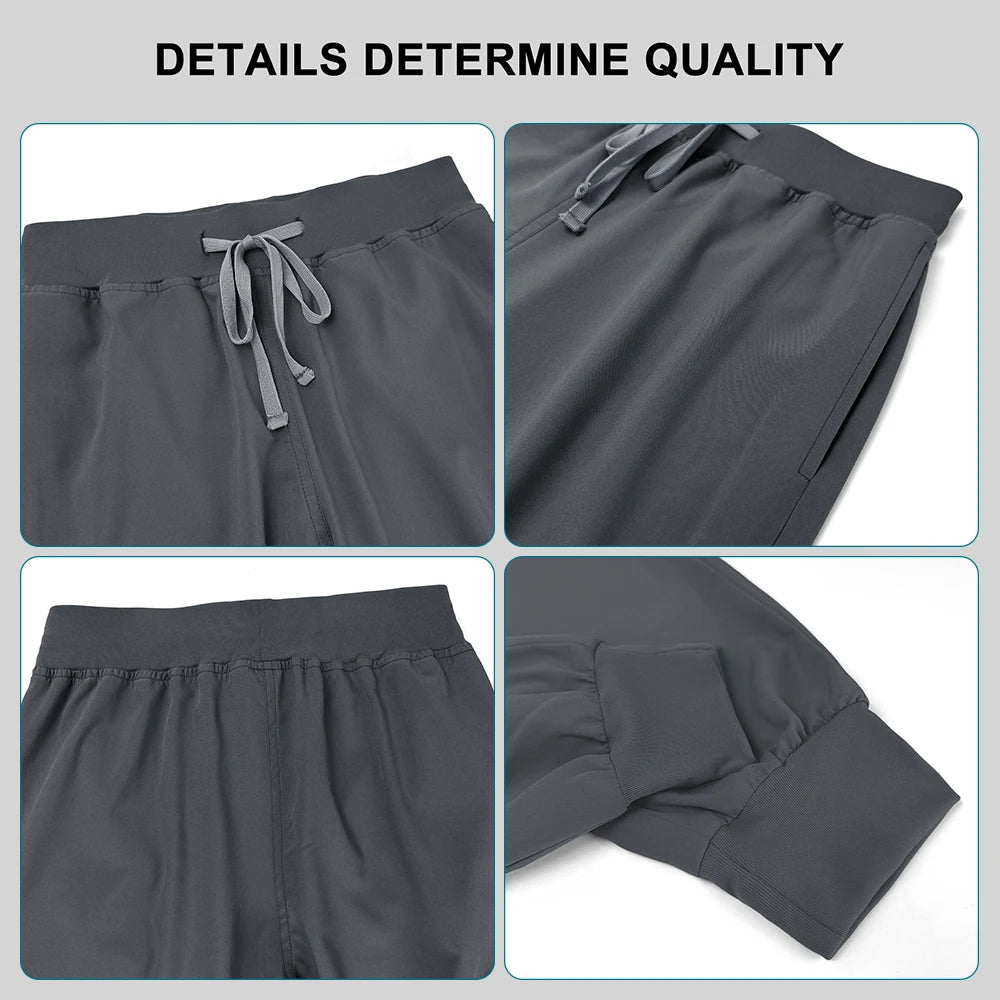Ensemble Scrubs Infirmier Unisexe — Haut & Pantalon Jogger Médical - BLACKBEARD OUTDOOR INDUSTRIES