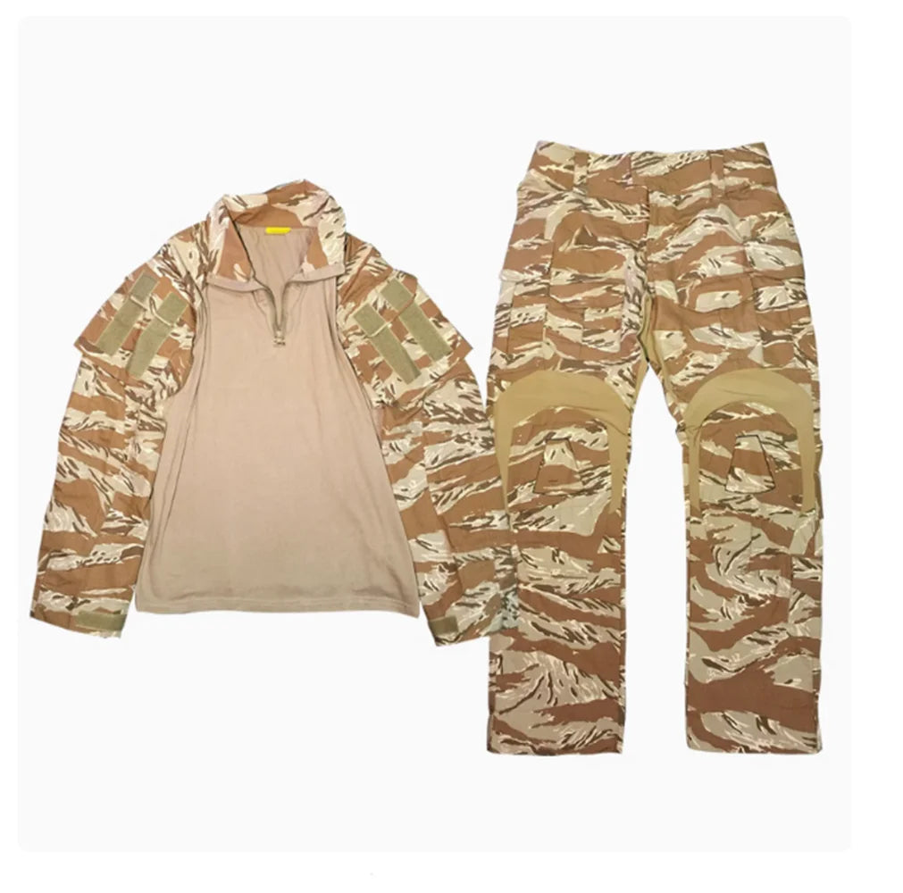 Ensemble Tactique GEN3 G3 Camouflage Desert Tiger – Shirt + Pantalon - BLACKBEARD OUTDOOR INDUSTRIES