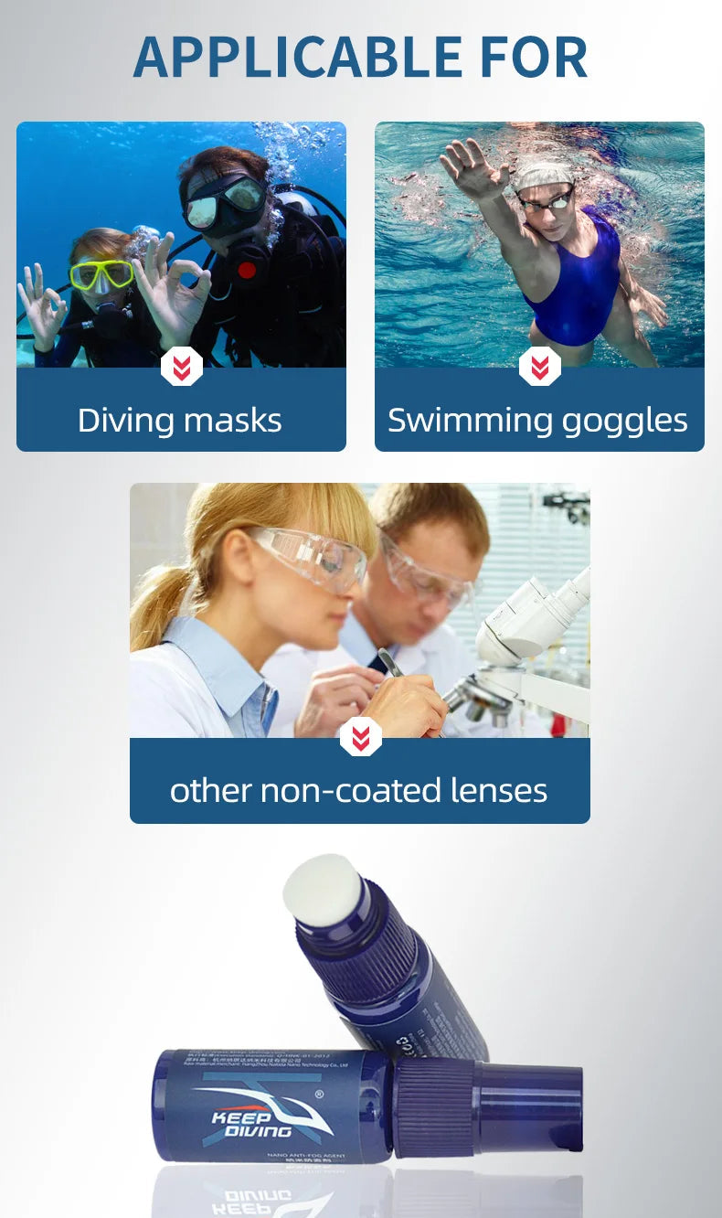 Nano Agent Anti-buée KEEP DIVING de 15 ml Ma boutique