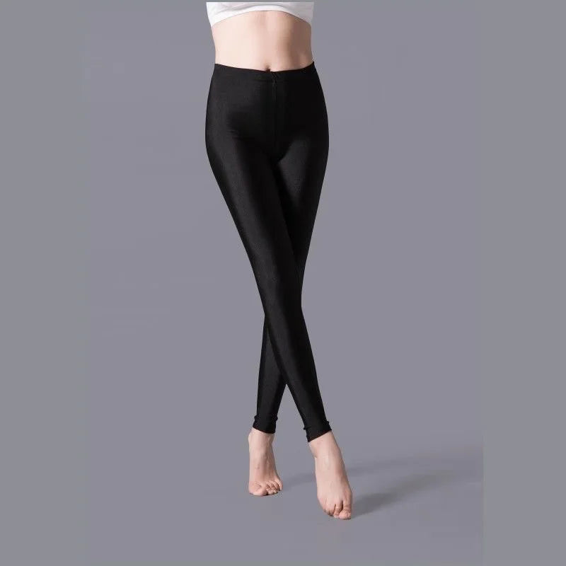 Leggings Skinny Élastiques Femme - Pantalon Crayon Slim Taille Plus, Brillant, Idéal pour Yoga et Activités Sportives - BLACKBEARD OUTDOOR INDUSTRIES