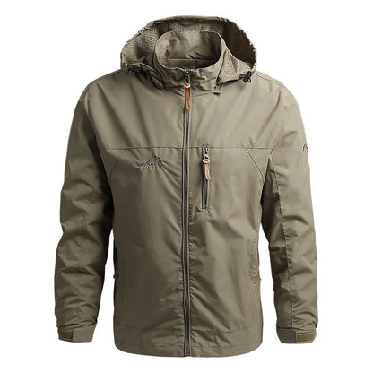 Coupe-Vent Tactique Homme Imperméable — Capuche, Léger, Style Militaire | M à 5XL - BLACKBEARD OUTDOOR INDUSTRIES
