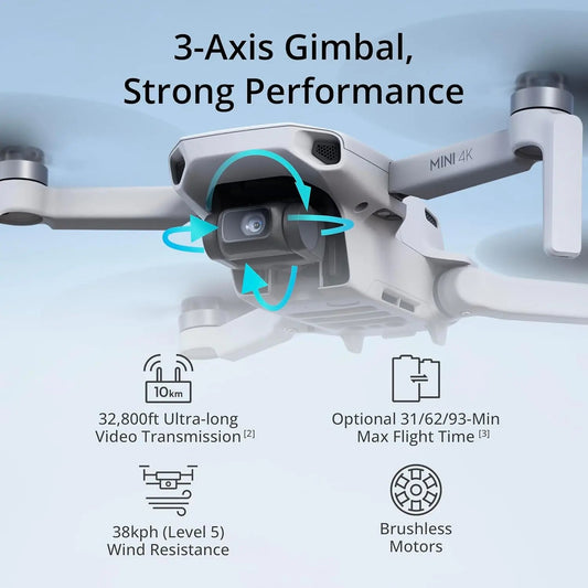DJI Mini 4K / 4K UHD Camera Ma boutique