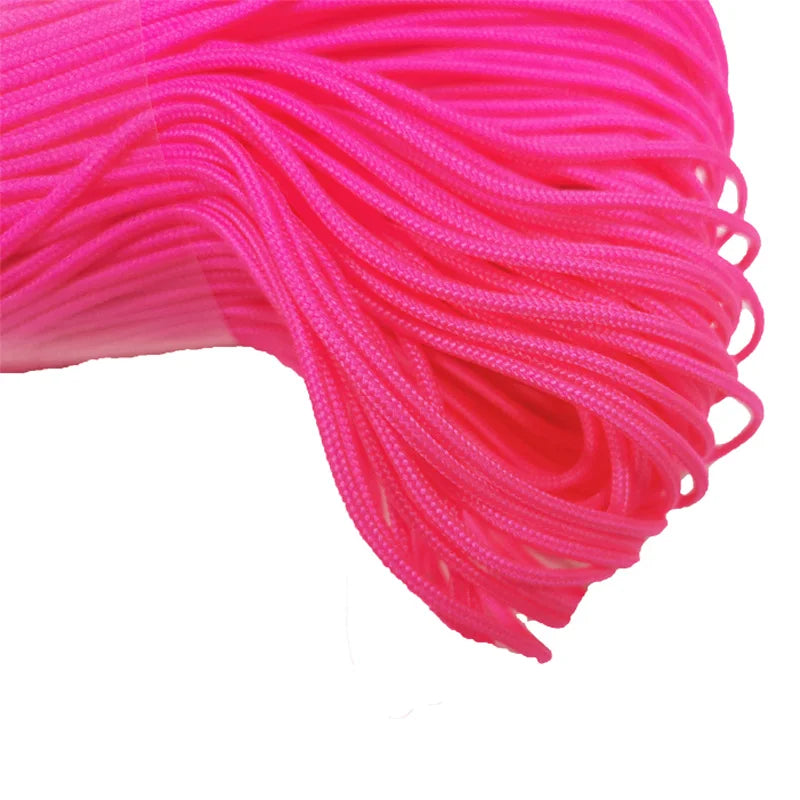 Paracorde rose 2 mm | Camping et créations DIY, 5 à 100 m