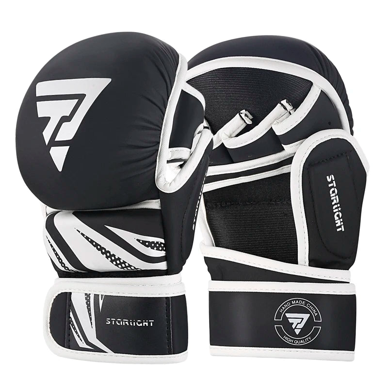 Gants de Boxe Professionnels MMA - Gants de Formation en PU pour Boxe, Karaté, Muay Thai et Arts Martiaux BLACKBEARD OUTDOOR INDUSTRIES