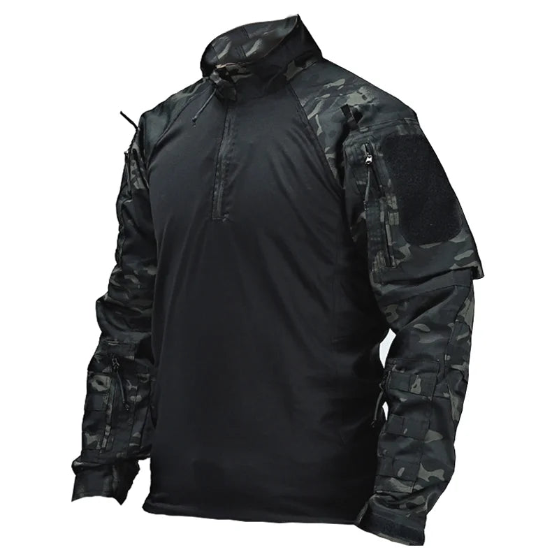 Chemise Tactique Homme Multicam – Style US Army - BLACKBEARD OUTDOOR INDUSTRIES