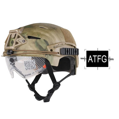 Casque type bump pour airsoft, réglable 58–64 cm