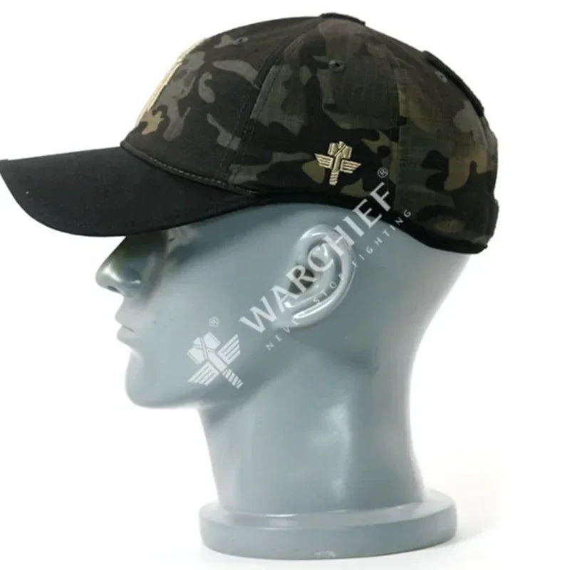 Casquette Tactique Warchief Poseidon – Camouflage Militaire – Ripstop Résistant – Unisexe – Outdoor 4 Saisons - BLACKBEARD OUTDOOR INDUSTRIES