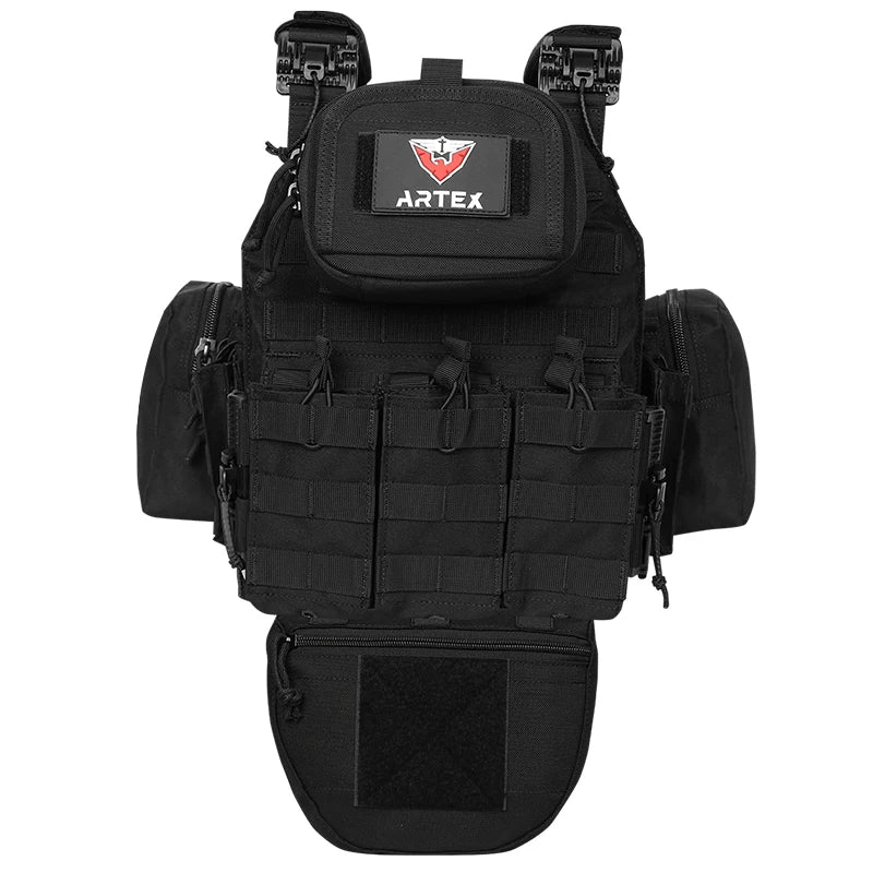porte plaque Artex Quick Release MOLLE 1000D - BLACKBEARD OUTDOOR INDUSTRIES
