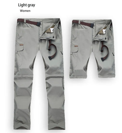 Pantalon Tactique Femme 2-en-1 – Séchage Rapide, Imperméable, Convertible Short - BLACKBEARD OUTDOOR INDUSTRIES