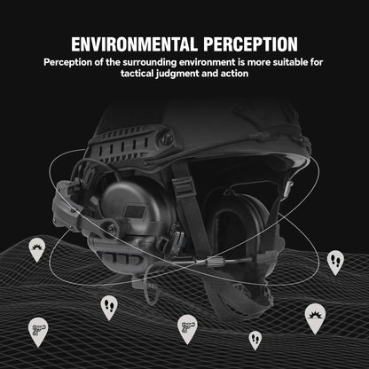 Casque de tir anti bruit électronique – Amplification du son, NRR 23 dB - BLACKBEARD OUTDOOR INDUSTRIES