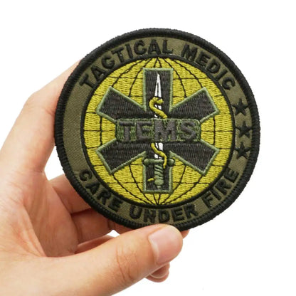Patch Médical Tactique Brodé - BLACKBEARD OUTDOOR INDUSTRIES
