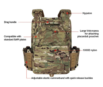 porte plaque YAKEDA 6094 Laser Cut Quick Release - BLACKBEARD OUTDOOR INDUSTRIES