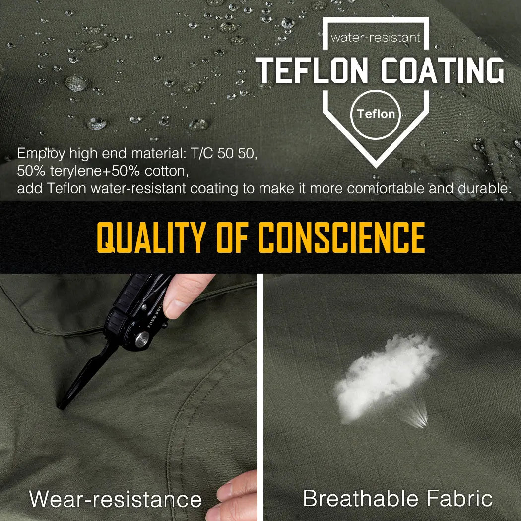 IDOGEAR G3 Uniforme Tactique Shirt & Pantalon avec Genouillères et Coudières – Ranger Green - BLACKBEARD OUTDOOR INDUSTRIES