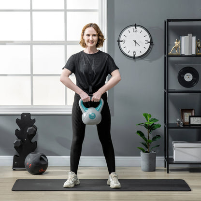 Kettlebell 10 kg avec poignée large – Musculation et fitness