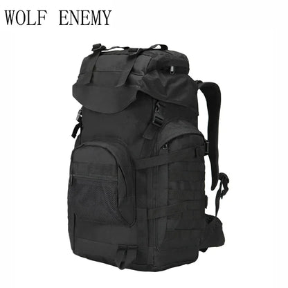 Sac à dos tactique MOLLE 60 L en nylon 800D