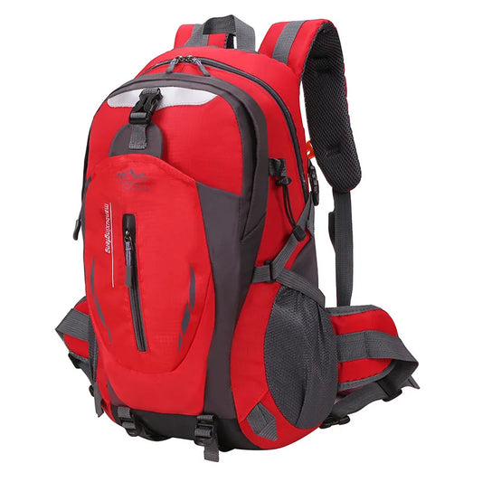 Sac à Dos Tactique Nylon Imperméable 30-40L – Dos Rembourré, Sangle Poitrine | Randonnée, Camping, Trekking, Militaire