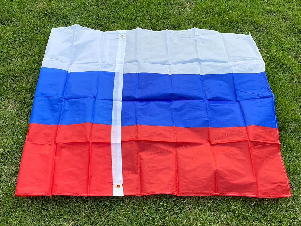 Drapeau National de la Russie – 90x150 cm – Polyester – Décoration et Festival BLACKBEARD OUTDOOR INDUSTRIES
