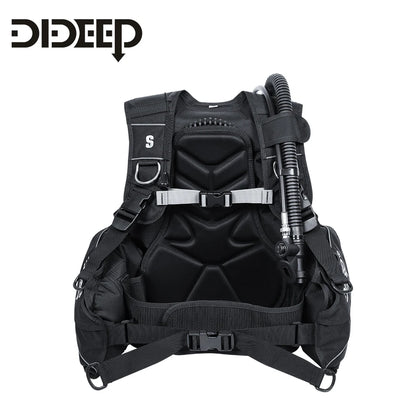 Gilet stabilisateur de plongée DIDEEP en nylon