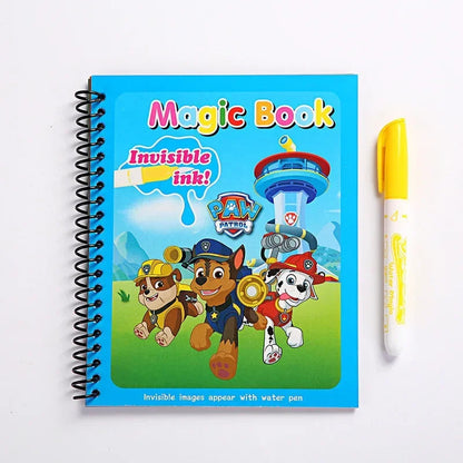 Livre magique de peinture à l'eau Paw Patrol enfants Ma boutique