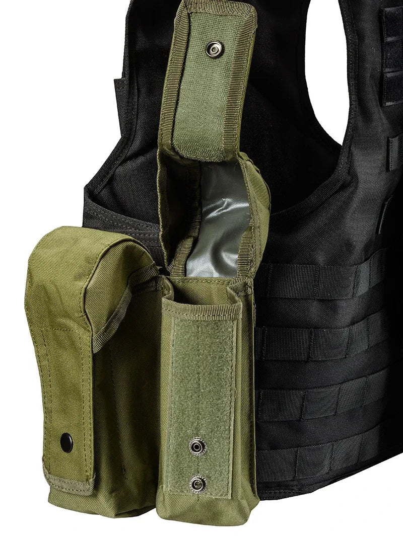 Outdoor Double AK Mag Pouch MOLLE – Porte Chargeur Double pour AK, Sac à Ceinture, Accessoires de Paintball et Chasse BLACKBEARD OUTDOOR INDUSTRIES