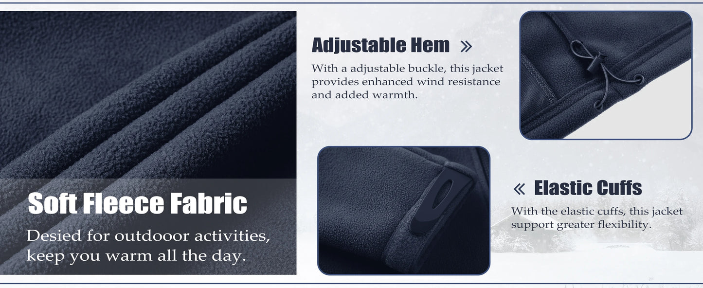 Veste Polaire Homme TACVASEN – Outdoor & Randonnée - BLACKBEARD OUTDOOR INDUSTRIES