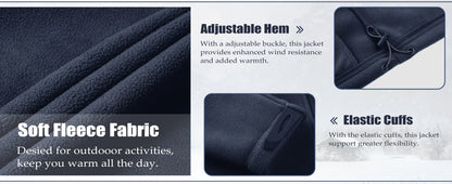 Veste Polaire Homme TACVASEN – Outdoor & Randonnée - BLACKBEARD OUTDOOR INDUSTRIES