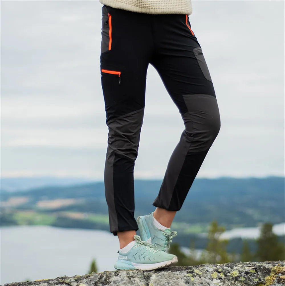 Pantalon de Randonnée Léger pour Femme – Imperméable, Séchage Rapide, Respirant – Idéal pour les Activités de Plein Air, le Voyage et les Aventures - BLACKBEARD OUTDOOR INDUSTRIES