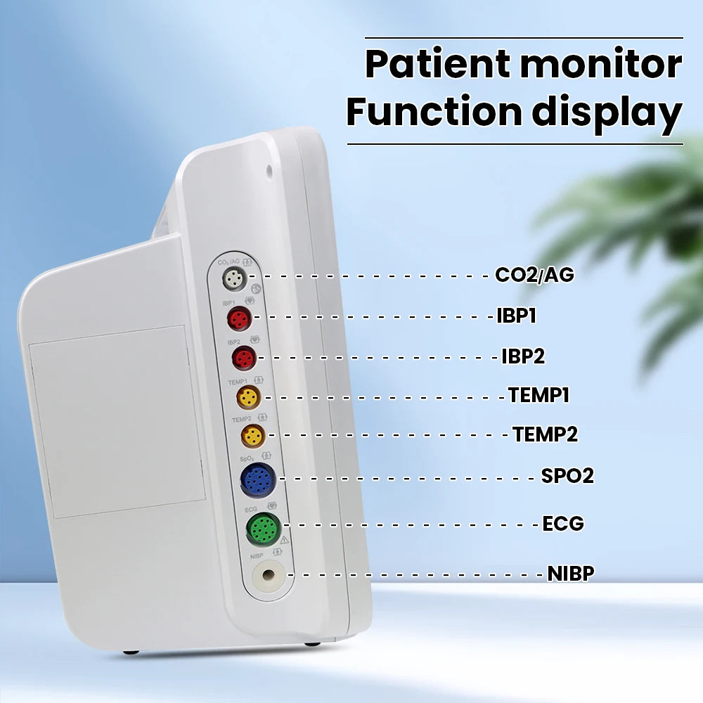 Moniteur Patient Multiparamétrique 12.1" Sinohero S90C – ECG, SpO2, NIBP, RESP, TEMP, IBP, EtCO2