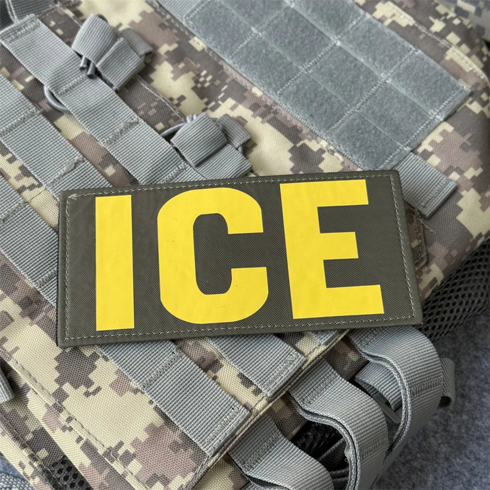 Patch ICE — Immigration & Customs Enforcement USA - BLACKBEARD OUTDOOR INDUSTRIES