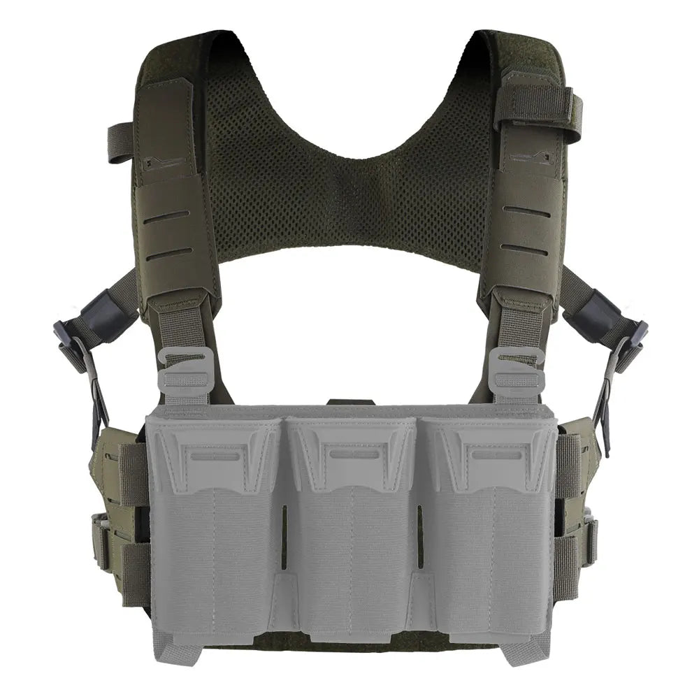 Chest rig tactique modulaire VE-119 à panneau MOLLE