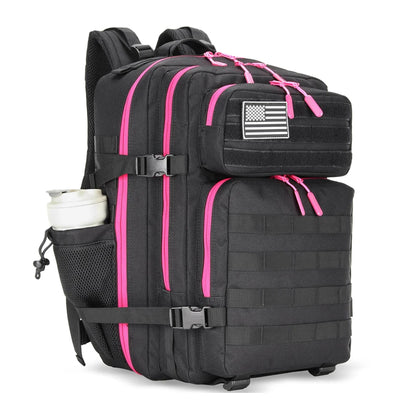 Sac à dos tactique 45 L avec système MOLLE et compartiment PC
