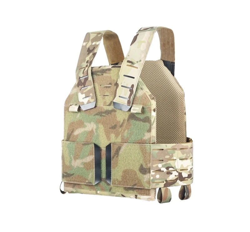 Gilet porte-plaques tactique