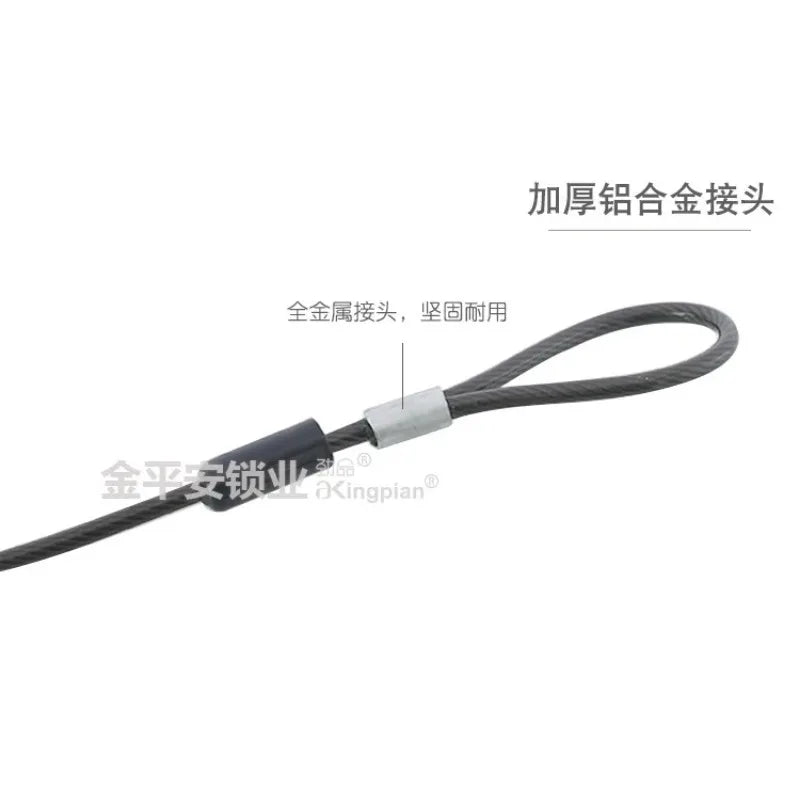 Serrure à Combinaison 4 Chiffres avec Câble de Sécurité pour Ordinateurs Portables – Protection Anti-Vol Pratique et Fiable - BLACKBEARD OUTDOOR INDUSTRIES