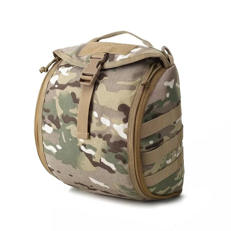 Sacoche de Casque Tactique Multi-Usage avec Système Molle – Protection et Transport pour Casques de Sport, Chasse et Combat - BLACKBEARD OUTDOOR INDUSTRIES