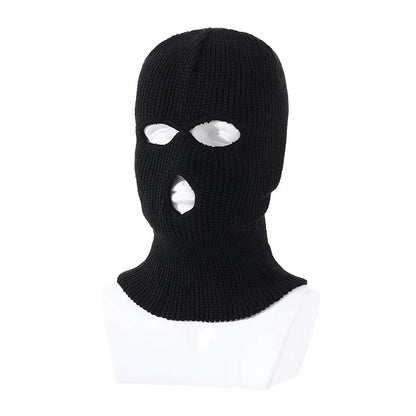 Balaclava cagoule trois trous en fibre acrylique Ma boutique
