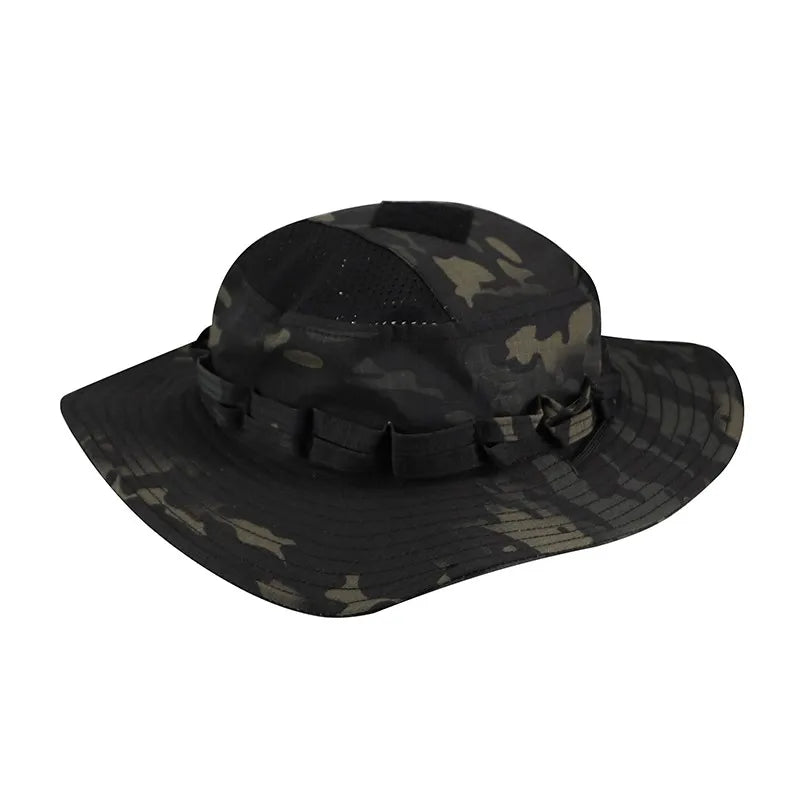 Chapeau Tactique Camo Unisexe – Casquette de Pêche, Randonnée et Soleil - BLACKBEARD OUTDOOR INDUSTRIES