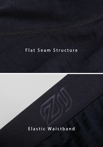 Boxers en Laine Merino et Tencel ZEALWOOD pour Hommes - Sous-vêtements Respirants et Antibactériens, Séchage Rapide, Confort Ultime BLACKBEARD OUTDOOR INDUSTRIES