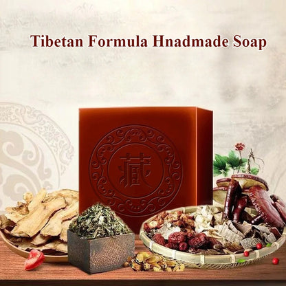 Savon Noir Tibétain Artisanal – Formule Ancestrale aux Plantes Médicinales - BLACKBEARD OUTDOOR INDUSTRIES