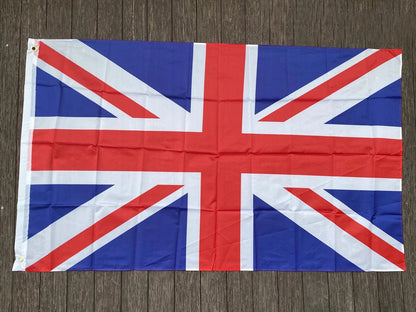 Drapeau du Royaume-Uni (Union Jack) 90x150 cm – Bannière en Polyester pour Décoration BLACKBEARD OUTDOOR INDUSTRIES