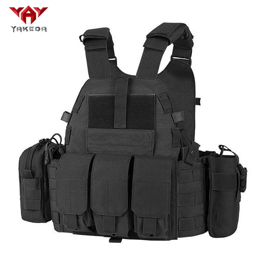 Gilet d'entraînement léger YAKEDA MOLLE pour activités en plein air et formation multi-fonctionnelle - BLACKBEARD OUTDOOR INDUSTRIES
